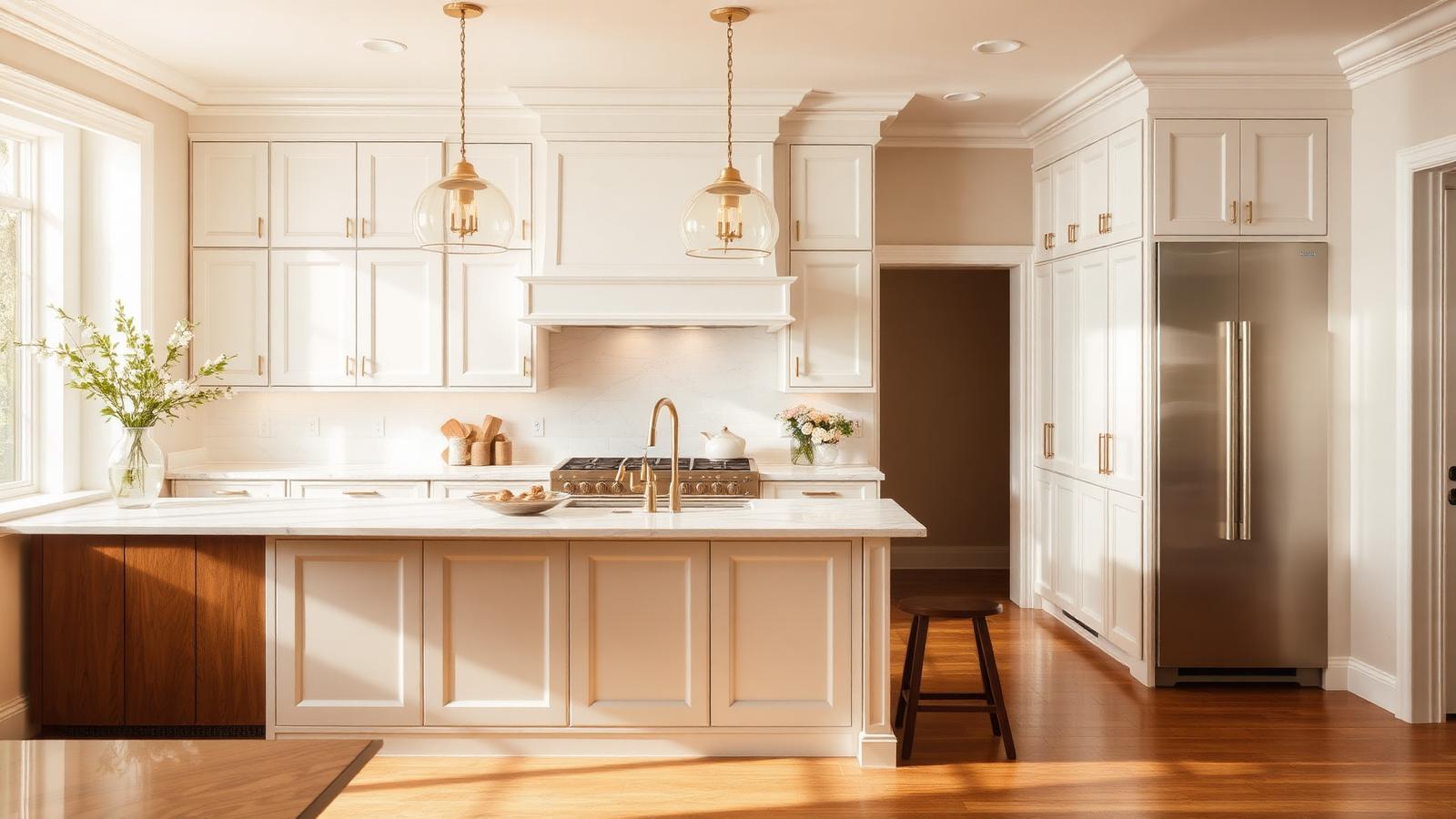 Beautifully renovated kitchen by Kingdom Construction